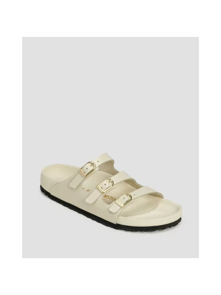 Șlapi Pentru Femei Birkenstock Florida D-buckle Exq Lena Hs Narrow bej