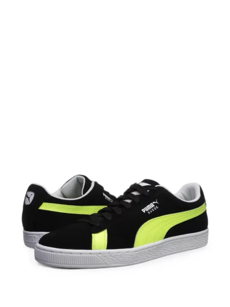 Sneakerși Puma Suede din piele de căprioară clasici negru