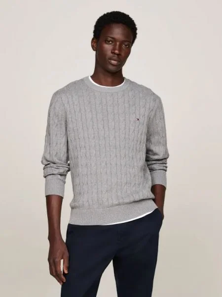 Tommy Hilfiger Pulover | Relaxed fit gri