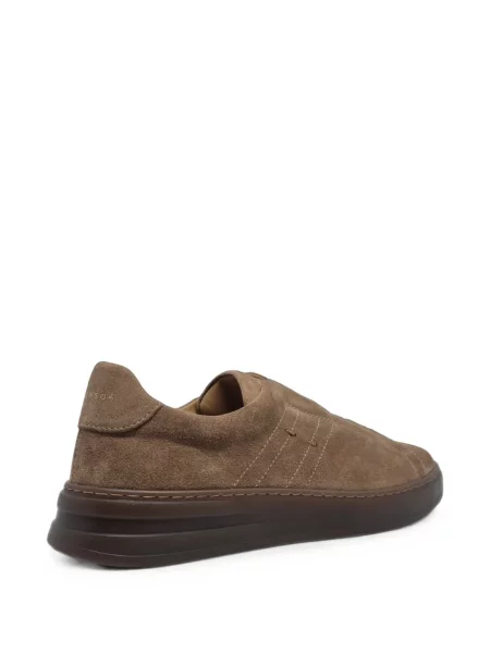 Κιλότα Henderson Baracco σουέτ slip-on καφέ
