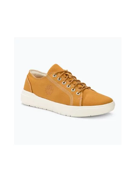Кроссовки Timberland из канваса желтые