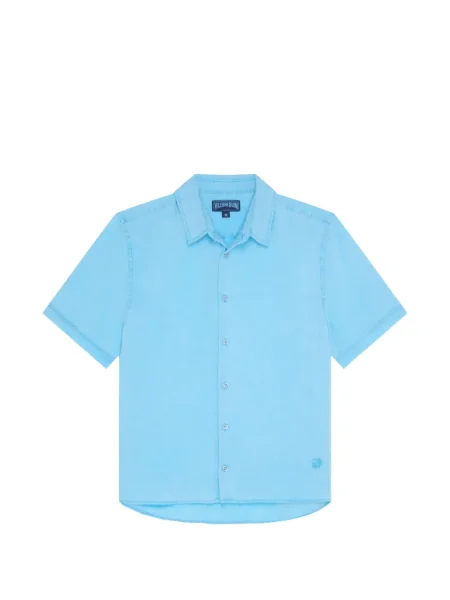 Krátká košile Vilebrequin modrá