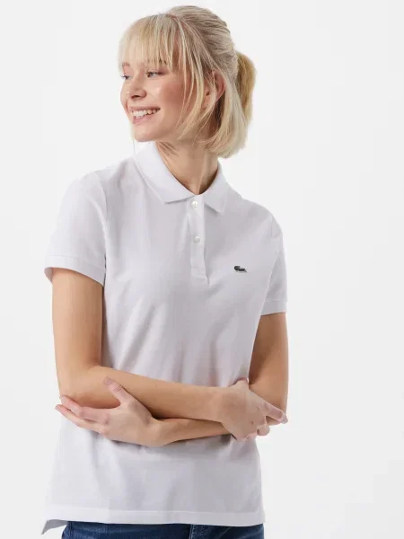 LACOSTE Tricou alb
