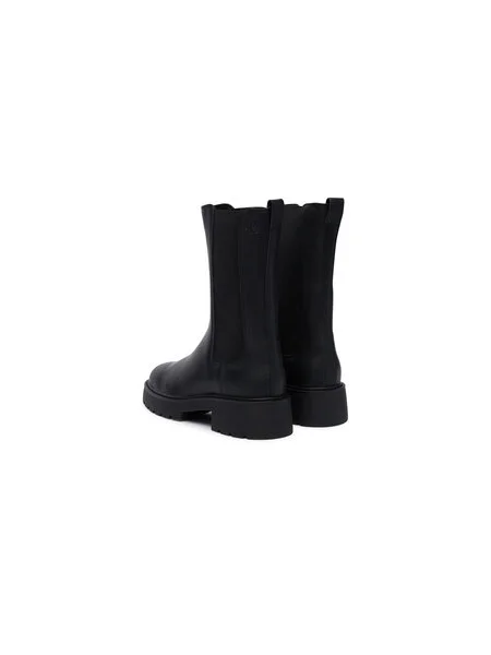 Calvin Klein Bokacsizma Chunky High Chelsea fekete