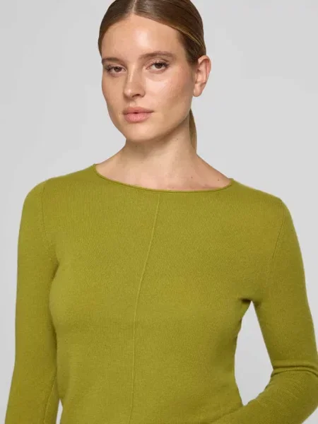 Sweter z dzianiny z czystego kaszmiru o kroju regular fit Christian Berg Woman
