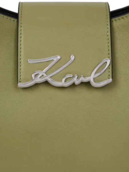 Geantă Karl Lagerfeld K/Signature verde