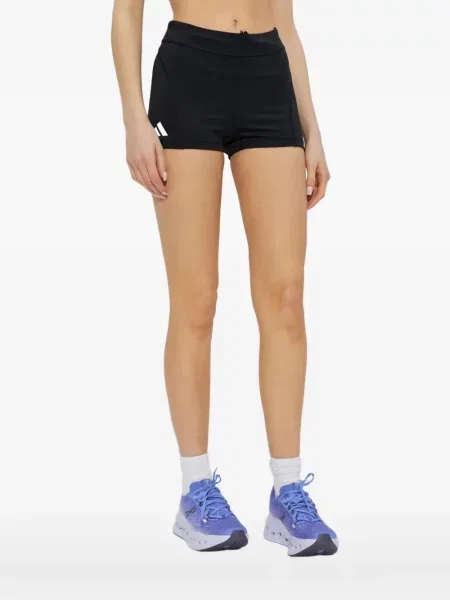 Τένις φόρεμα Adidas με λαιμόκοψη v με αυτόγραφο μαύρο