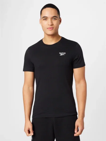 Tricou Reebok Classics clasic cu autograf negru