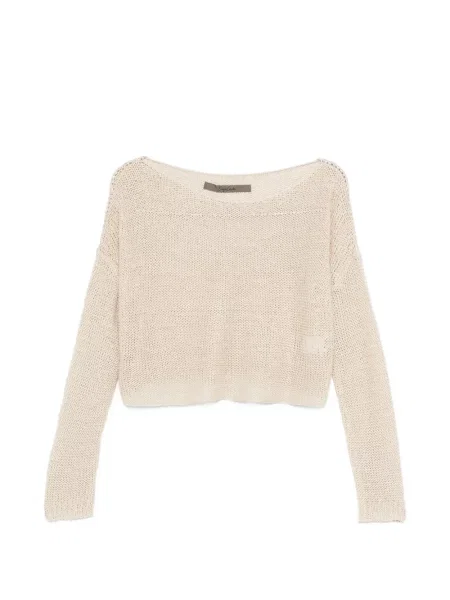 Плетен пуловер Enza Costa