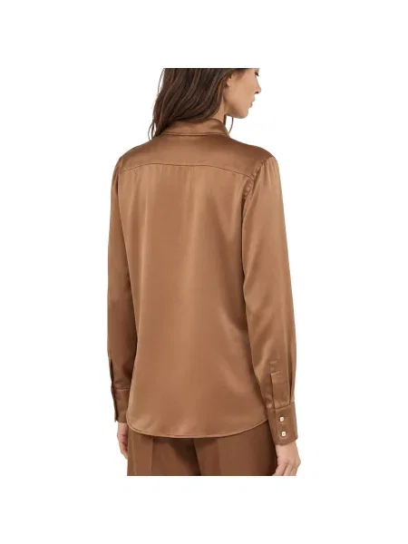 Bluză Maxmara Studio maro