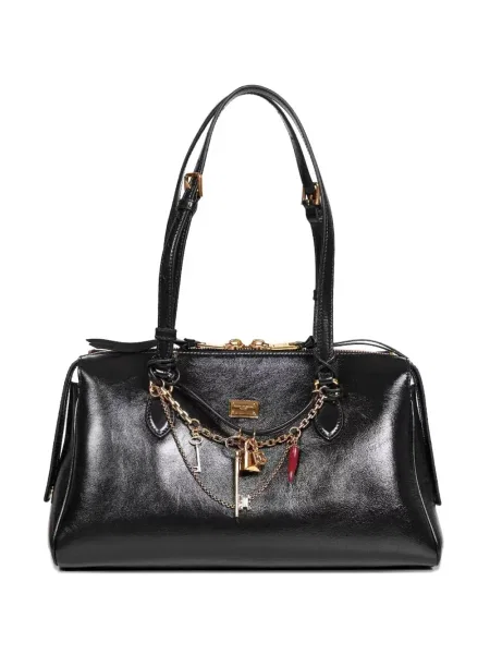 Geanta de piele Dolce & Gabbana din piele negru