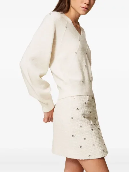 Pulover Twinset cu broderie