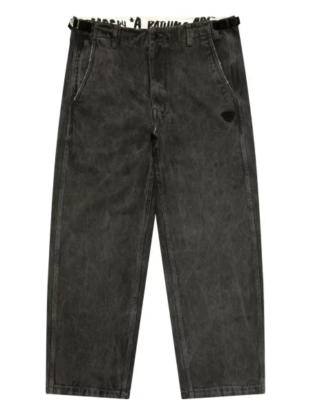 Pantaloni Aape By A Bathing Ape negru