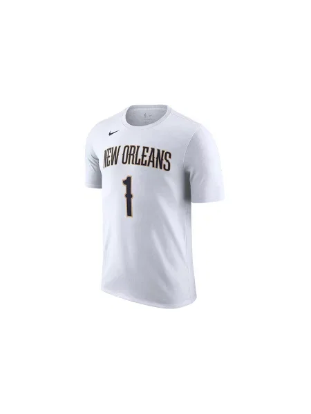 Koszulka nike new orleans pelicans zion williamson tee white biała
