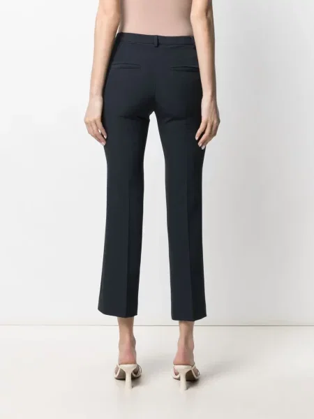 Cropp pantaloni Pt Torino cu talie înaltă albastru