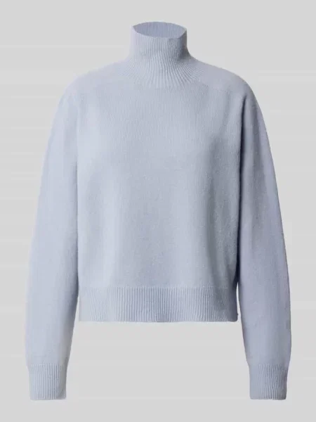 Sweter z dzianiny ze stójką Drykorn