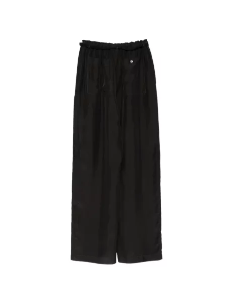 Pantaloni Barena cu cordon negru