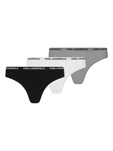 Chiloți tanga Karl Lagerfeld negru