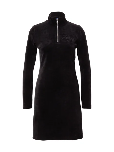 HUGO Obleka Napensio_B' črna