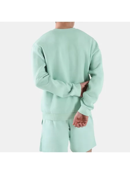 Reebok Bluza Kai Small Logo z okrągłym dekoltemunisex Tranquil Teal Size: XS