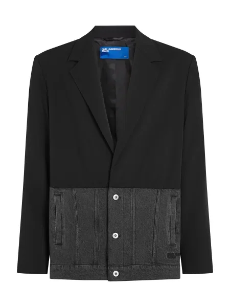 KARL LAGERFELD JEANS Átmeneti dzseki / farmer fekete
