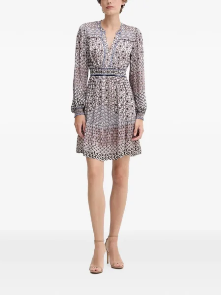 Rochie mini Hale Bob cu model floral cu imagine de costum