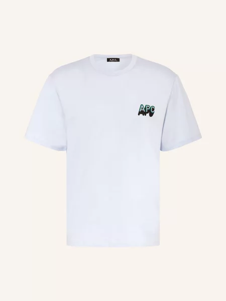 A.P.C. T-Shirt blau