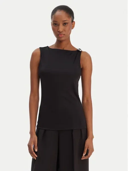 HUGO Top Dastasy črna