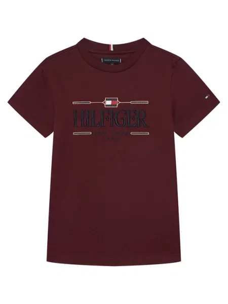 Tommy Hilfiger T-Shirt Icons Μπορντό