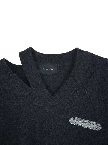 Pulover Simone Rocha gri