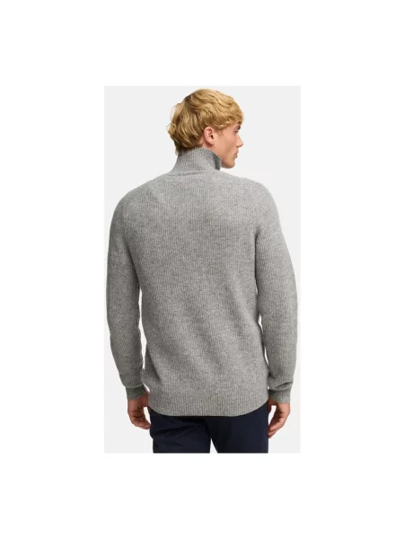 Sweter Kronstadt wełniany szary