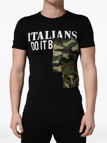 Tričko Dolce & Gabbana čierna