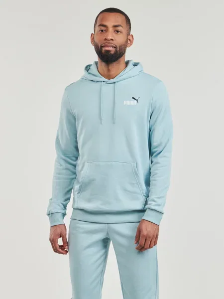 Majica s kapuljačom Puma s autogramom plava