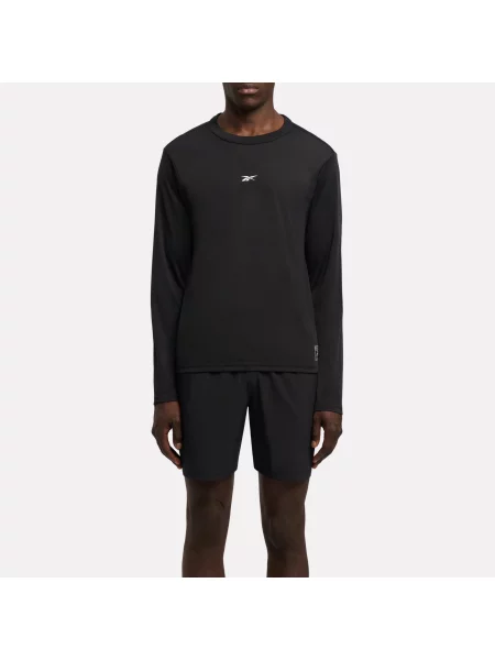 Reebok ID Koszulka do koszykówki z długim rękawem Shootingunisex Black Size: XS czarna