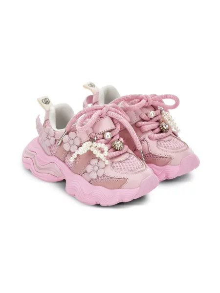 Sneakersy dziecięce Monnalisa różowe
