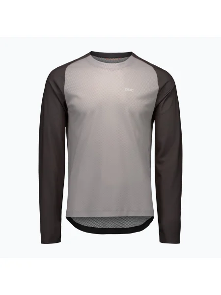 Tricou sport Poc cu mâneci lungi din jerseu gri