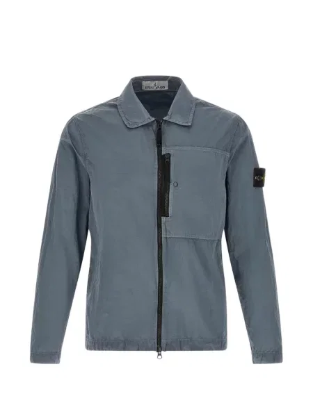Geacă Stone Island cu strasuri albastru