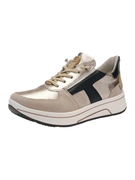 Sneakersy Ara skórzane beżowe