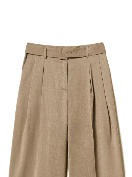 Cu centură pantaloni Twinset