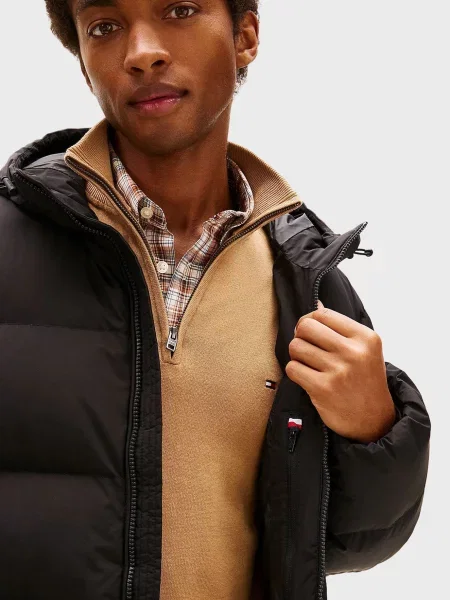 Пуховик Tommy Hilfiger черный