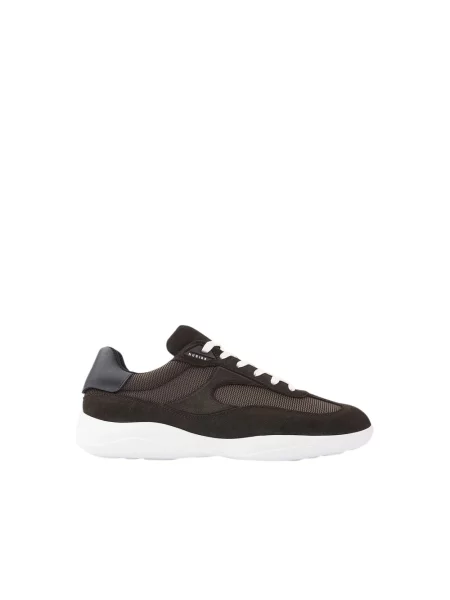 Sneakersy Nubikk zamszowe brązowe
