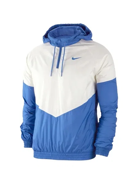 Krótka koszulka Nike polarowa do biegania biała