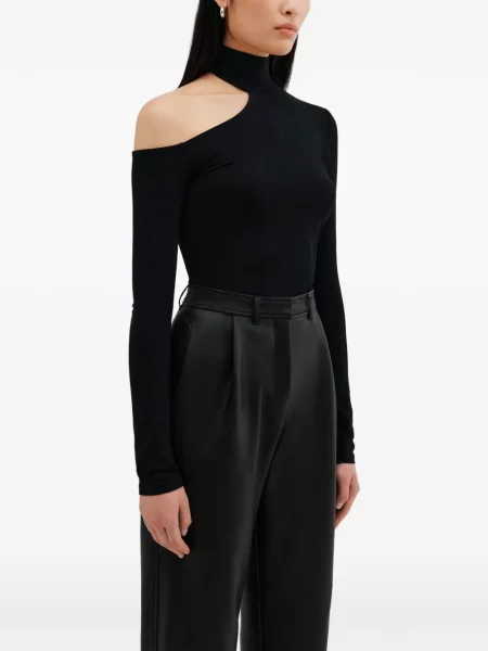 Top Marcella lung negru