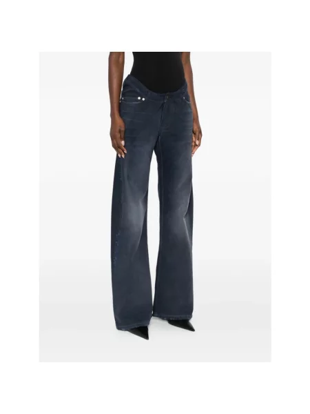 Jeansy Balenciaga niebieskie