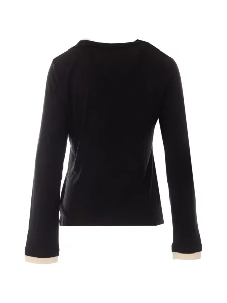 Tricou Eleh cu decolteu rotund negru