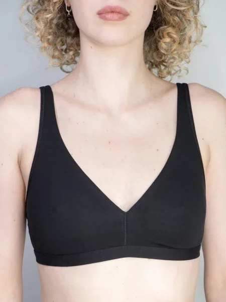 Elegante Бюстгальтер Бавовна/еластан чорний