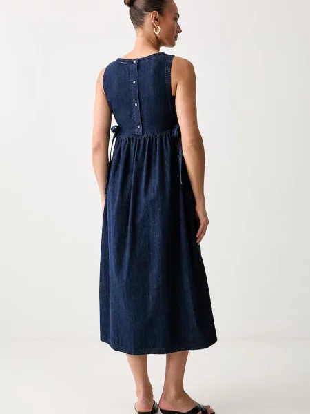 Расклешенное джинсовое платье Weekend Max Mara