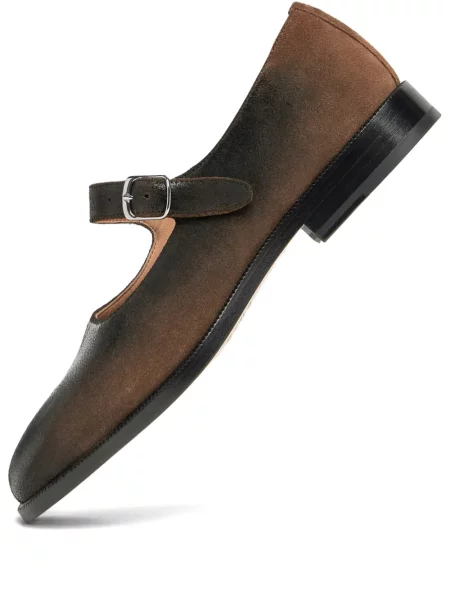 Lodičky Maison Margiela s přezkou hnědé