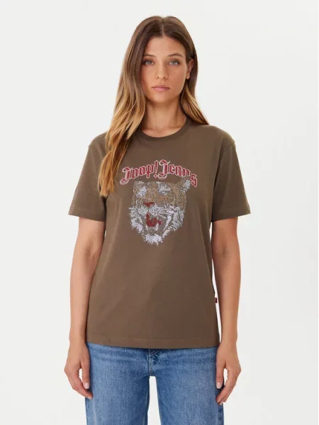 JOOP! Jeans T-Shirt Tanasia zielony