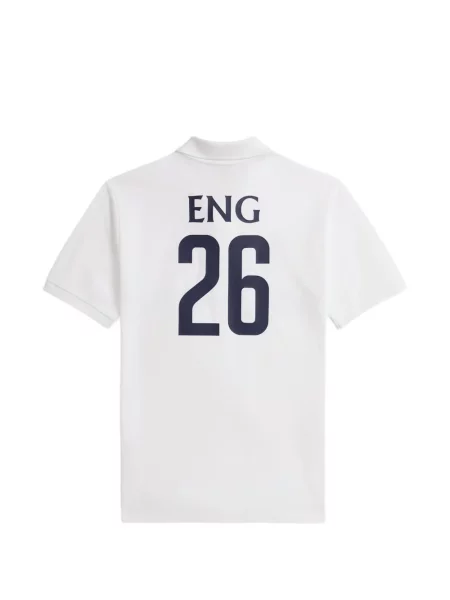 Koszulka polo dziecięca Polo Ralph Lauren biała
